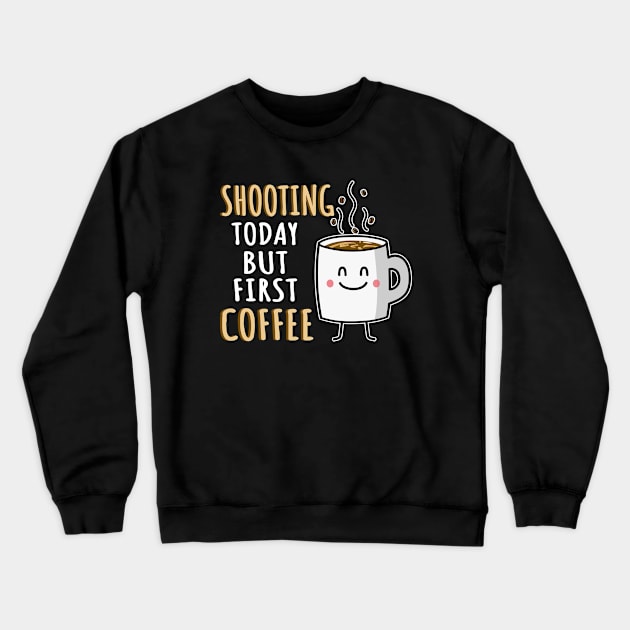 Cute Shooting Crewneck Sweatshirt by jeric020290